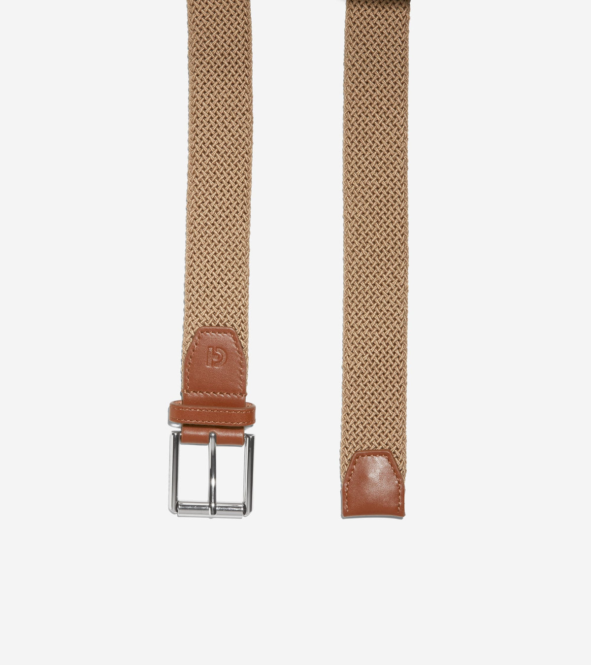 35MM Tubular Stretch Cord Belt in Beige | Cole Haan