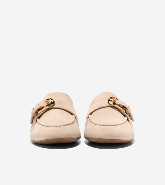 Women's Grand Ambition Alette Buckle Loafers in Beige | Cole Haan
