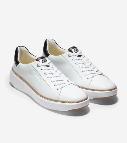 Men's GrandPrø Topspin Sneakers in White | Cole Haan