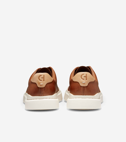 Men's GrandPrø Rally Laser Cut Sneakers in Brown | Cole Haan