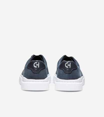 Men's GrandPrø Rally Laser Cut Sneakers in Blue | Cole Haan