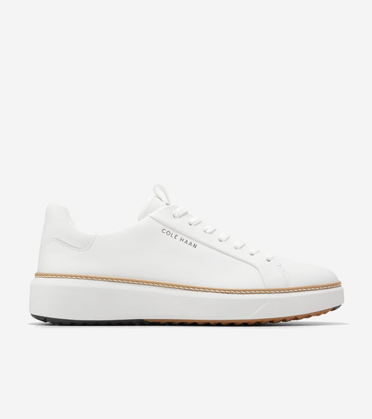 Men's GrandPrø Topspin Golf Shoes in White | Cole Haan