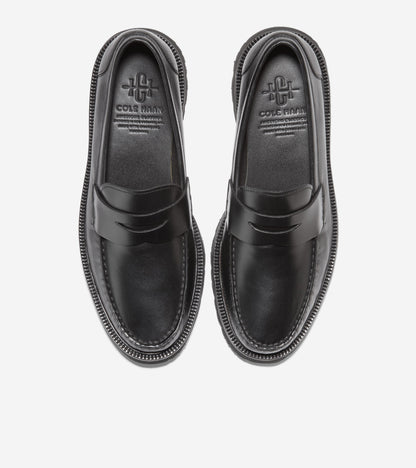 Men's American Classics Penny Loafers in Black | Cole Haan