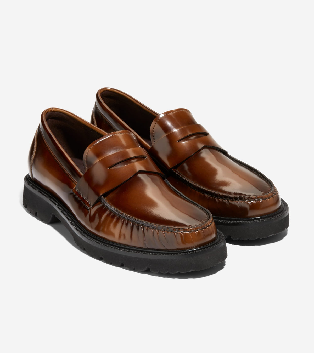 Men's American Classics Penny Loafers in Brown | Cole Haan