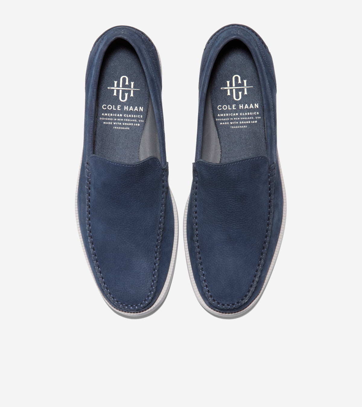 Men's American Classics Hampton Loafers in Blue | Cole Haan