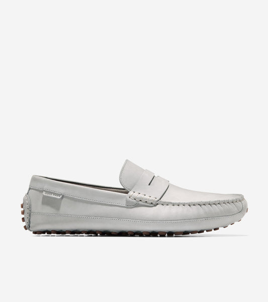 Men's Davies Grand Penny Driving Shoes in Grey | Cole Haan