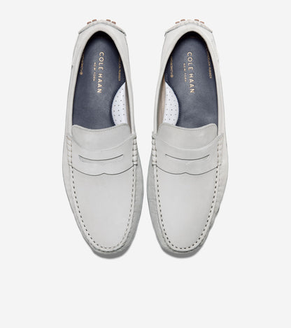 Men's Davies Grand Penny Driving Shoes in Grey | Cole Haan