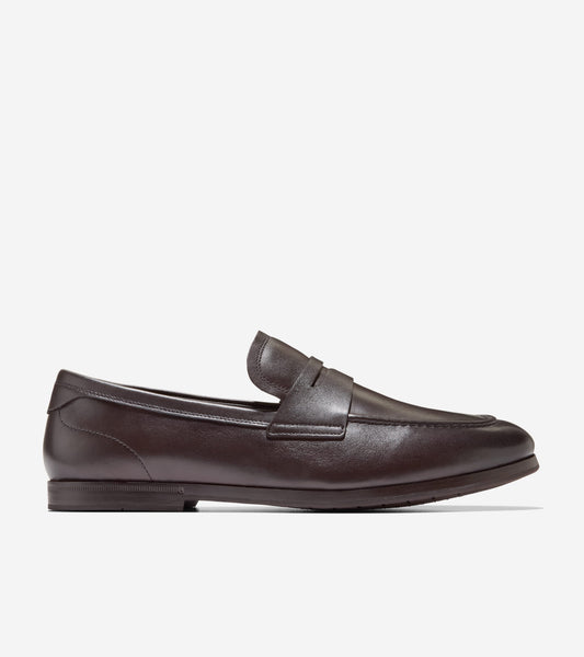 Men's Wyeth Grand Penny Loafers in Brown | Cole Haan