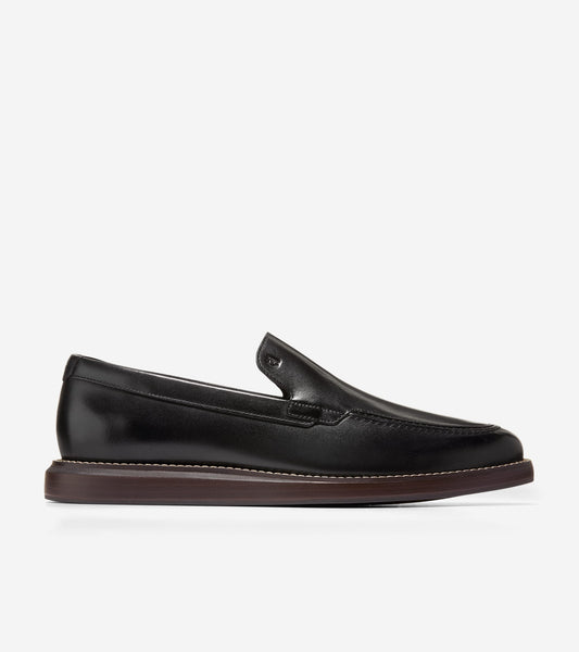 Men's Grand Neoclassic Venetian Loafers in Black | Cole Haan