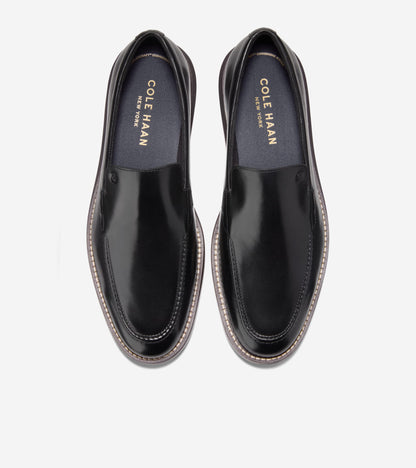 Men's Grand Neoclassic Venetian Loafers in Black | Cole Haan
