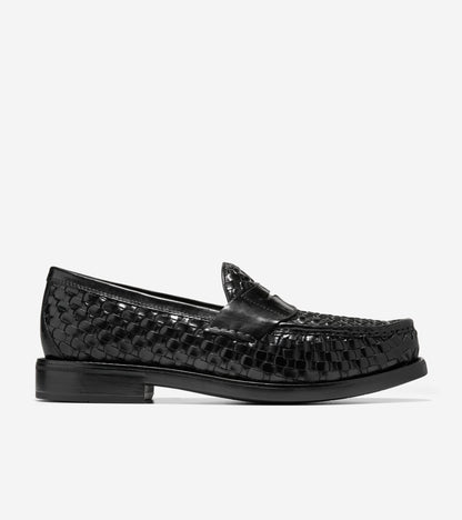 Men's Pinch Penny Woven Flexcraft Loafers in Black | Cole Haan