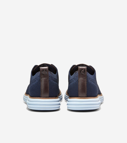 Men's ØriginalGrand Remastered Stitchlite™ Oxfords in Blue | Cole Haan