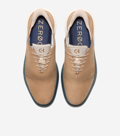 Men's 6.ZERØGRAND Laser Quick-On Oxfords in Beige | Cole Haan
