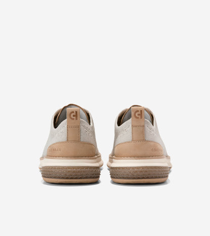 Men's ØriginalGrand Energyweave Stitchlite™ Wingtip Oxfords in Grey | Cole Haan