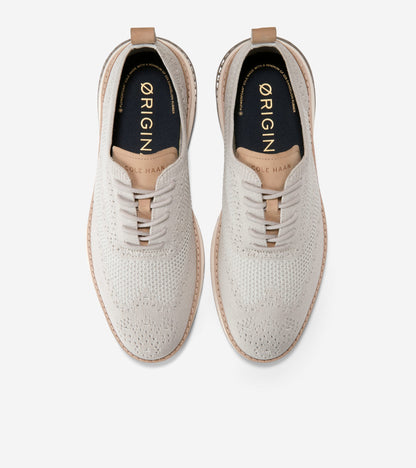 Men's ØriginalGrand Energyweave Stitchlite™ Wingtip Oxfords in Grey | Cole Haan