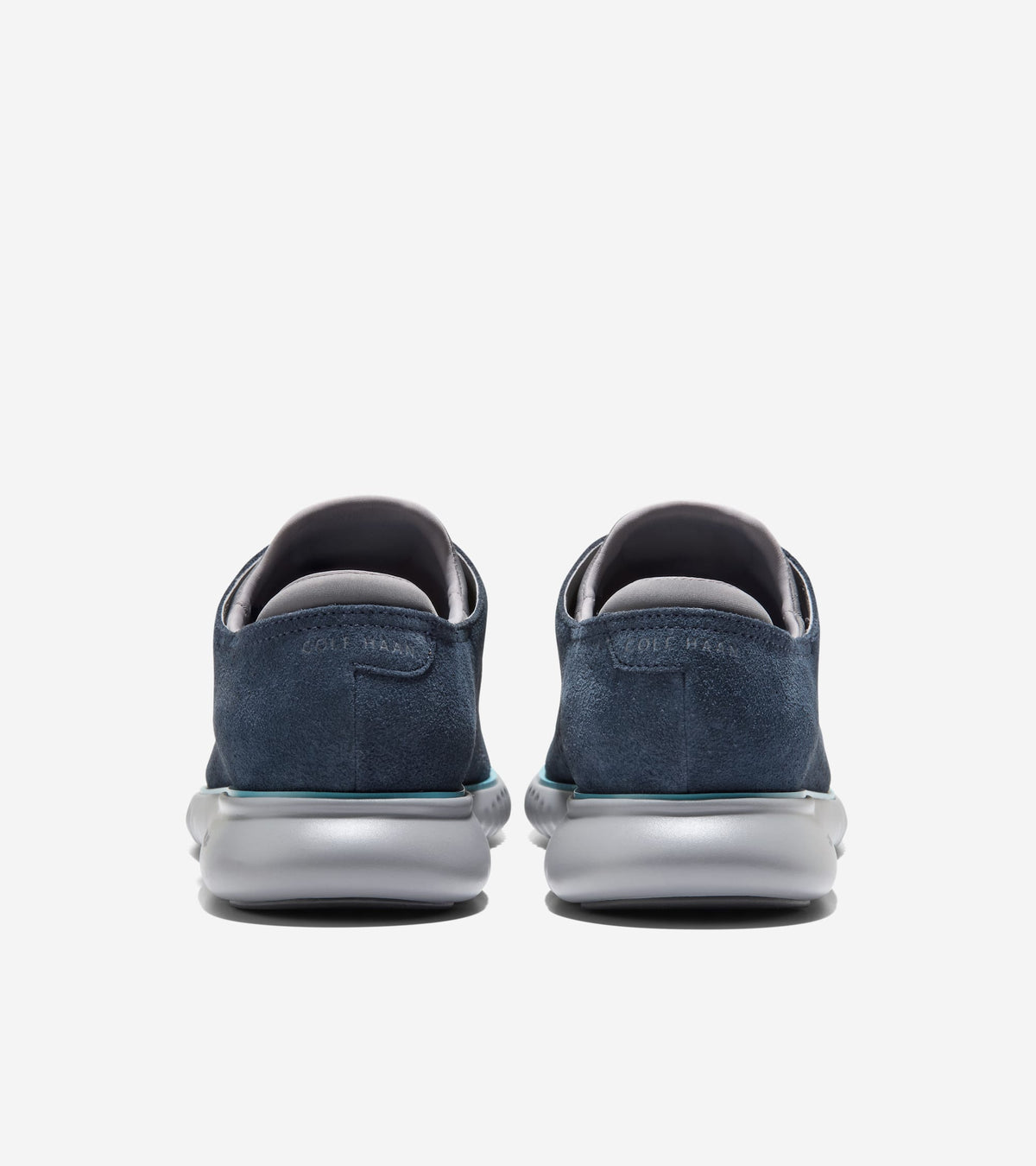Men's 2.ZERØGRAND Laser Wingtip Oxfords in Blue | Cole Haan