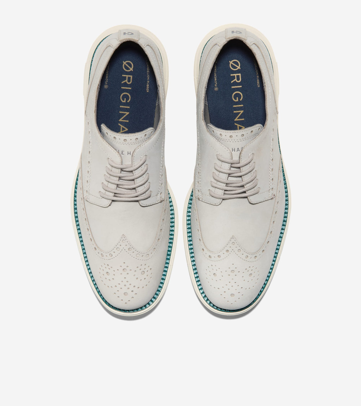 Men's ØriginalGrand Remastered Wingtip Oxfords in Grey | Cole Haan