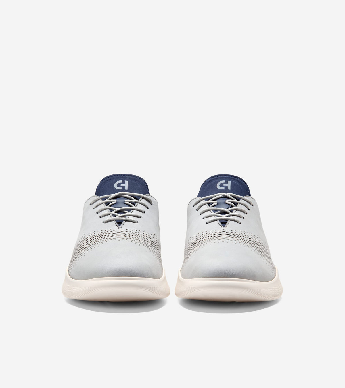 Men's 6.ZERØGRAND Laser Quick-On Oxfords in Grey | Cole Haan