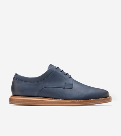 Men's Grand Neoclassic Plain Toe Oxfords in Blue | Cole Haan