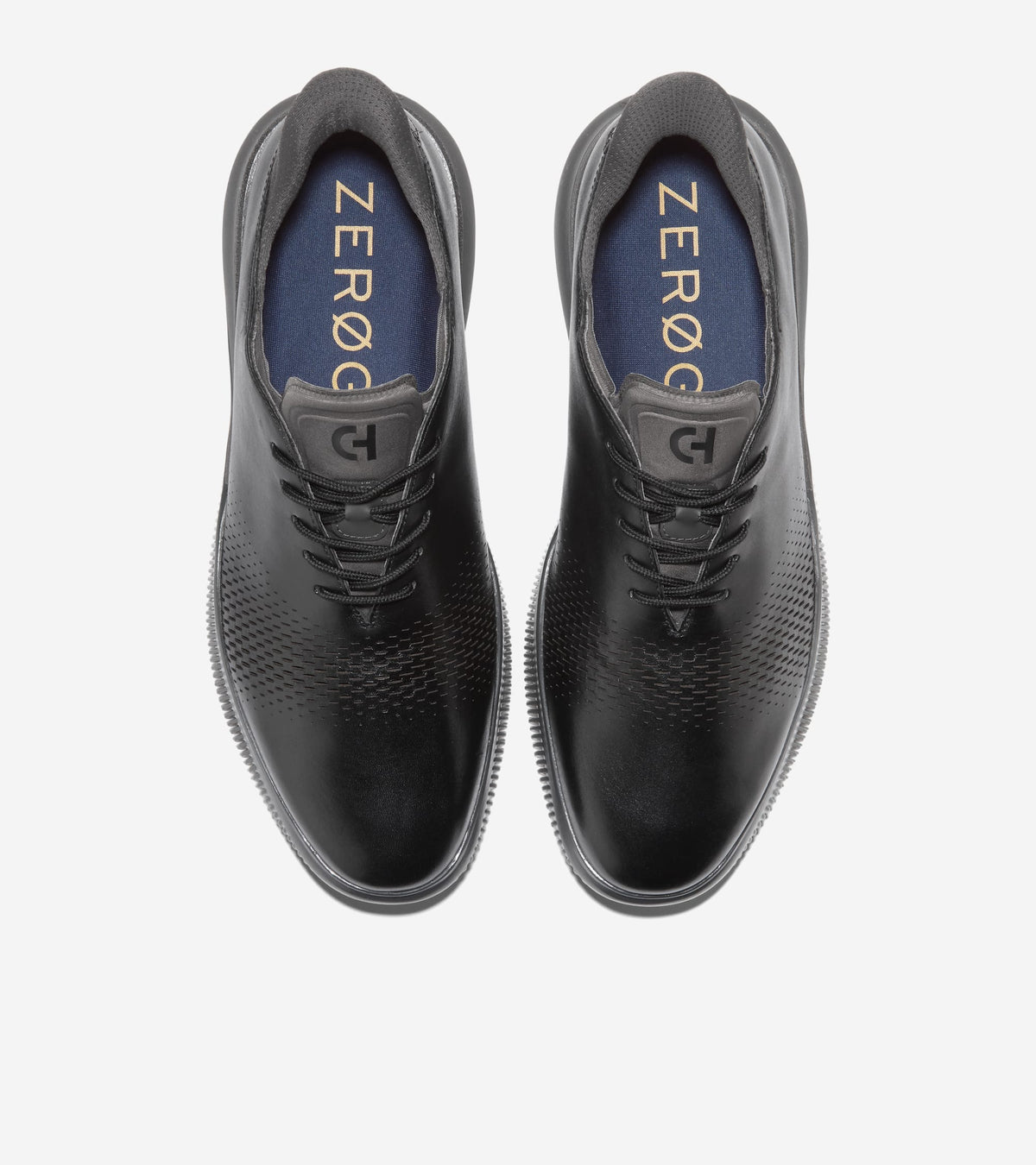 Men's 6.ZERØGRAND Laser Quick-On Oxfords in Black | Cole Haan