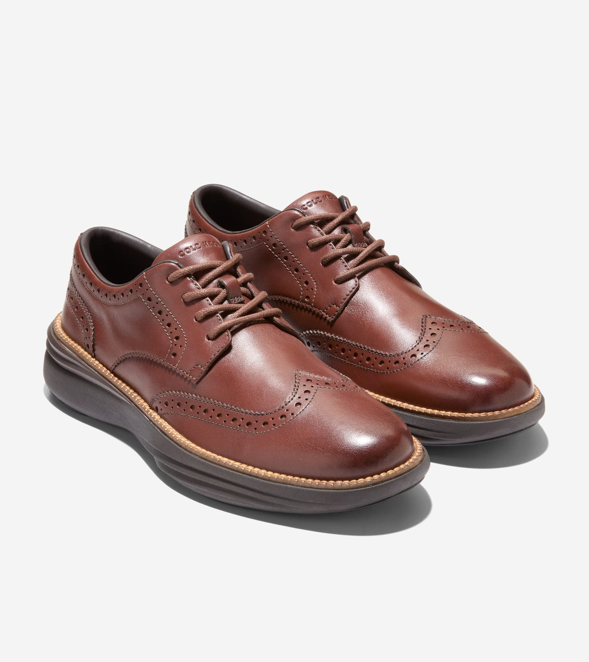 Men's ØriginalGrand Horizon Wingtip Oxfords in Brown | Cole Haan