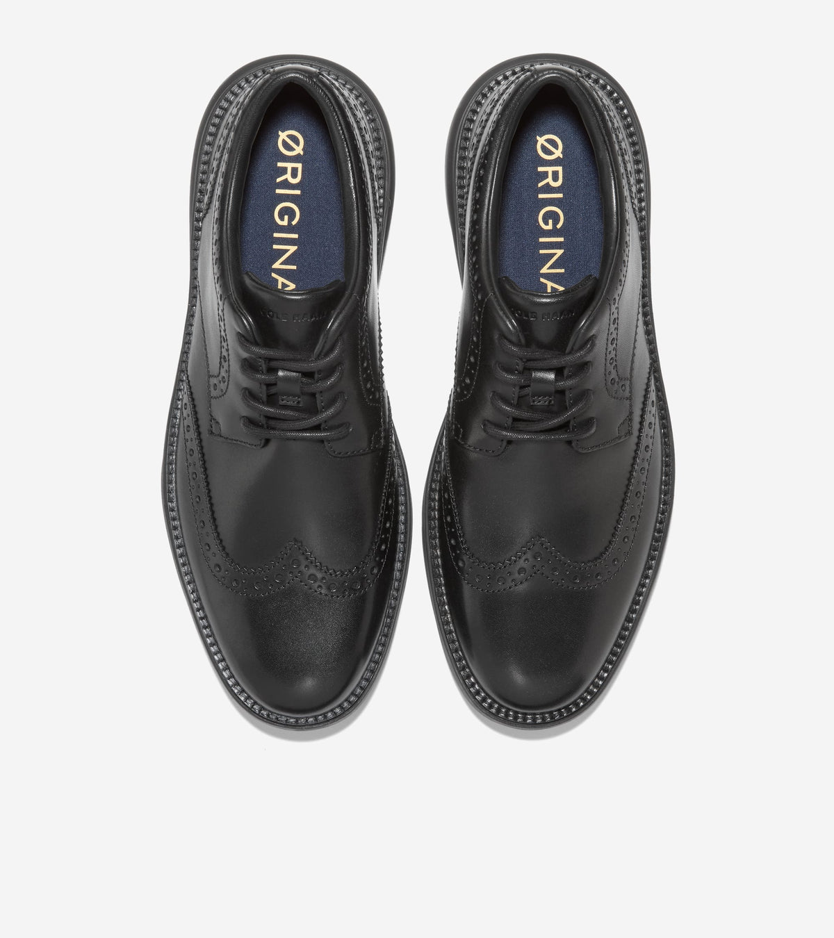 Men's ØriginalGrand Horizon Wingtip Oxfords in Black | Cole Haan