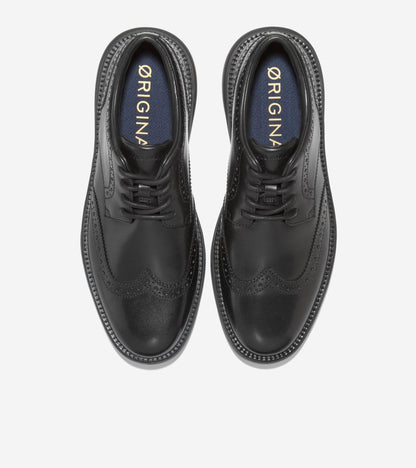 Men's ØriginalGrand Horizon Wingtip Oxfords in Black | Cole Haan