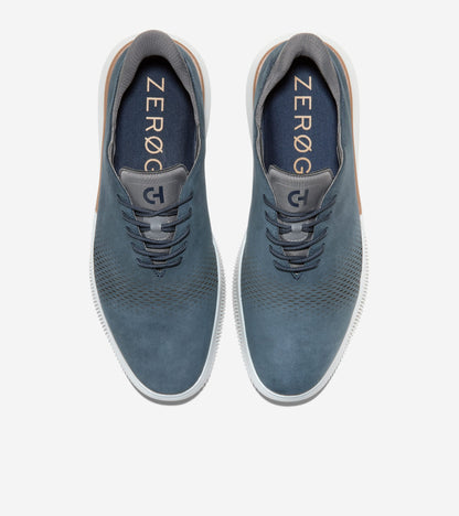 Men's 6.ZERØGRAND Laser Quick-On Oxfords in Blue | Cole Haan