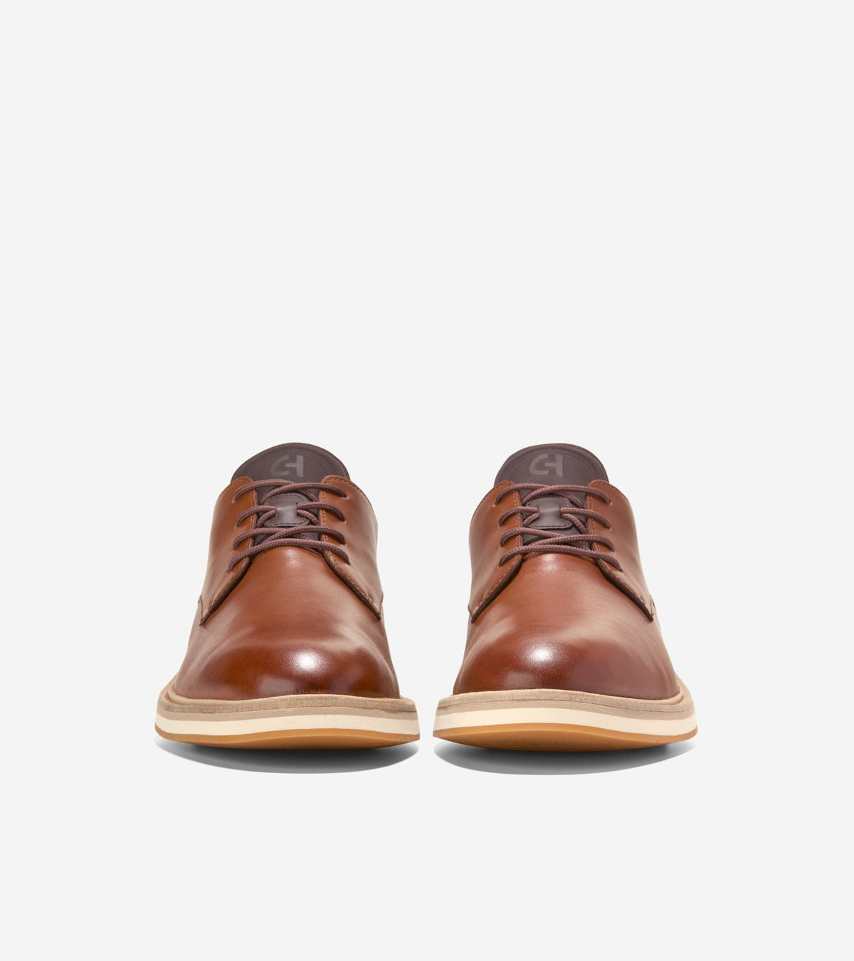 Men's Mansfield Grand Plain Toe Quick-On Oxfords in Brown | Cole Haan