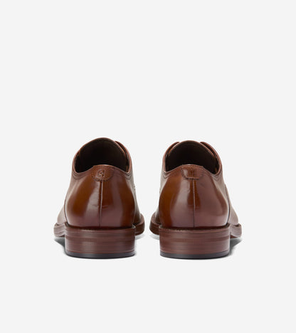 Men's Ledley Grand Cap Toe Oxfords in Brown | Cole Haan