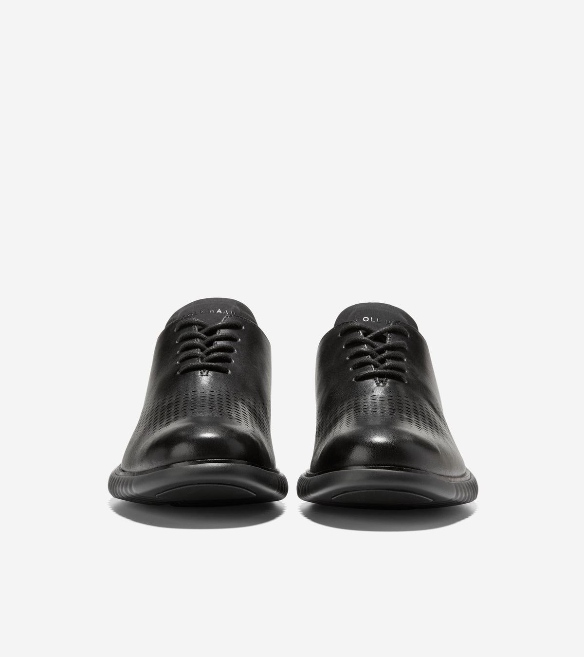 Men's 2.ZERØGRAND Laser Wingtip Oxfords in Black | Cole Haan