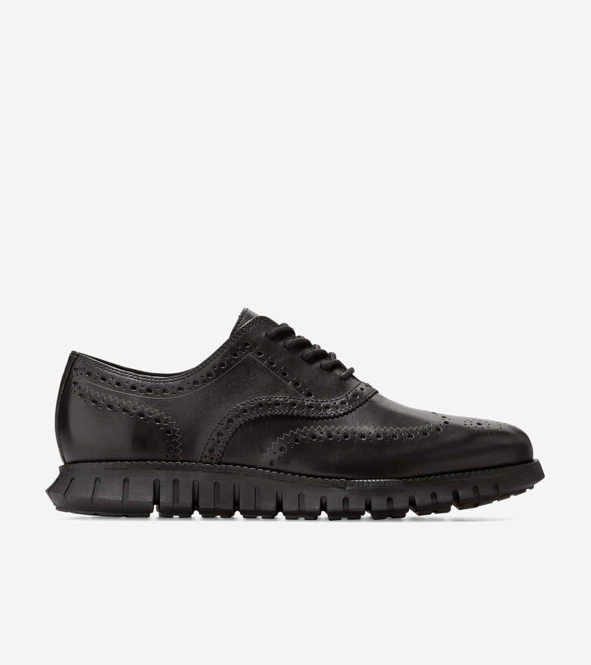 Men's ZERØGRAND Remastered Wingtip Oxfords in Black | Cole Haan