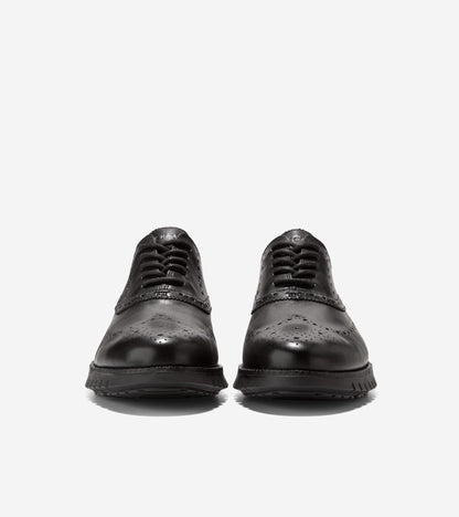 Men's ZERØGRAND Remastered Wingtip Oxfords in Black | Cole Haan