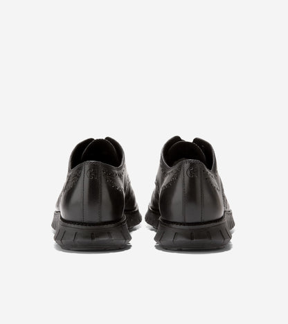 Men's ZERØGRAND Remastered Wingtip Oxfords in Black | Cole Haan