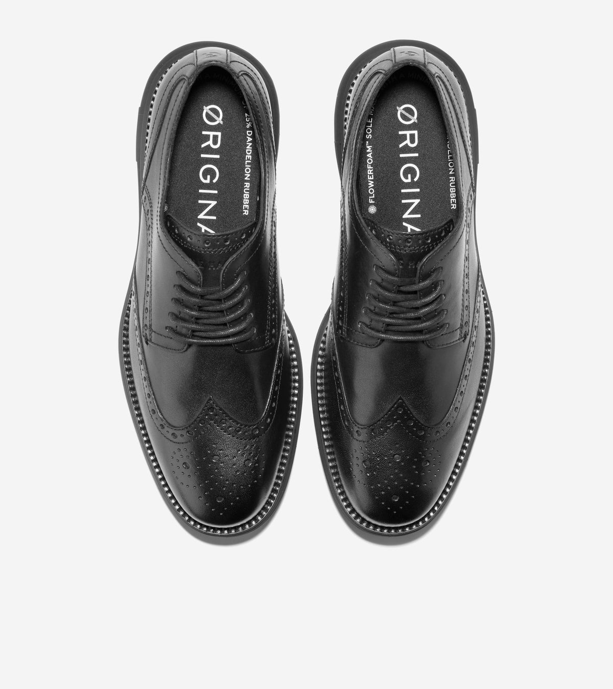 Men's ØriginalGrand Remastered Wingtip Oxfords in Black | Cole Haan