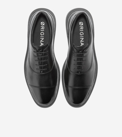 Men's ØriginalGrand CitySpectre Cap Toe Oxfords in Black | Cole Haan