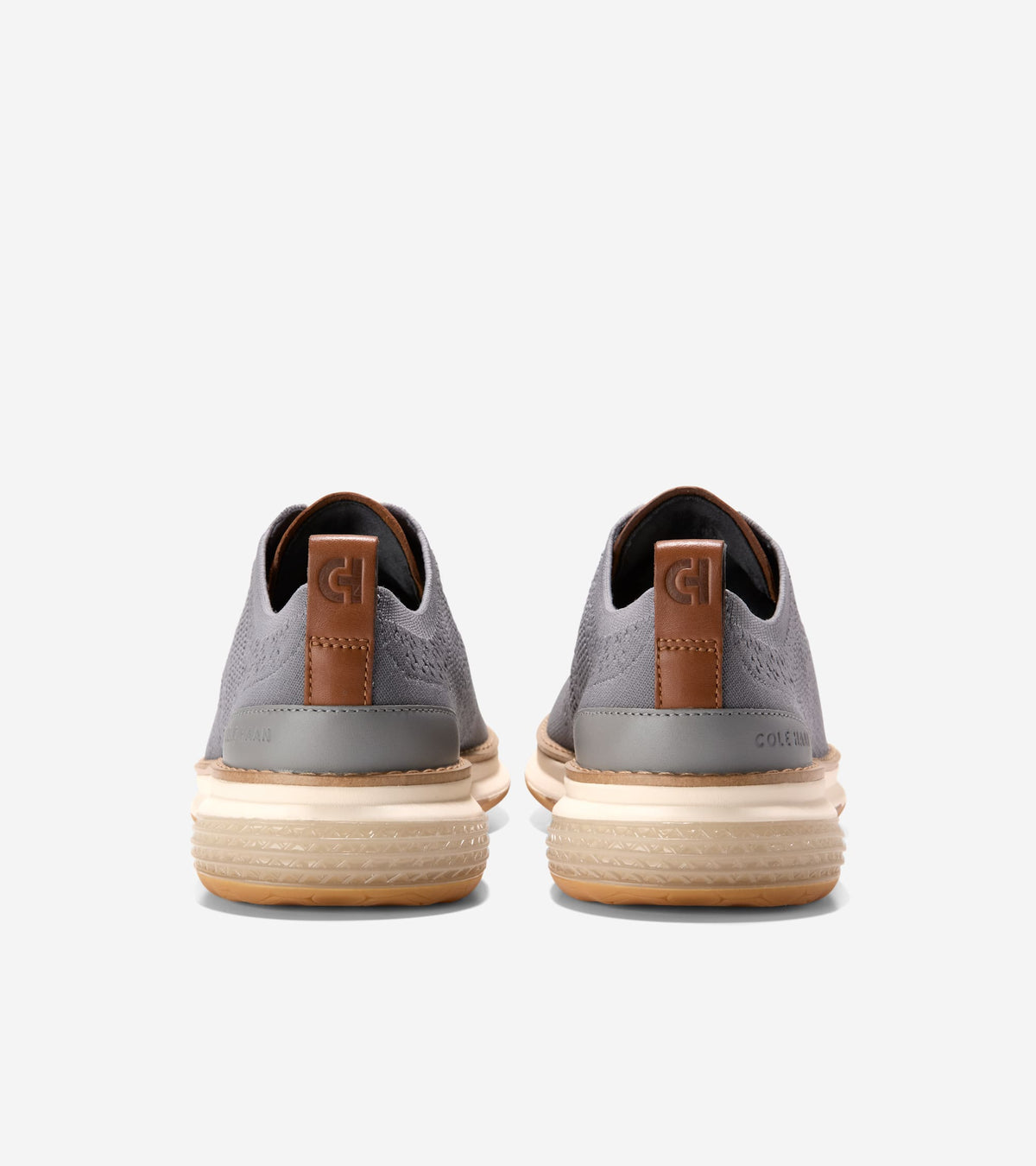 Men's ØriginalGrand Energyweave Stitchlite™ Wingtip Oxfords in Grey | Cole Haan