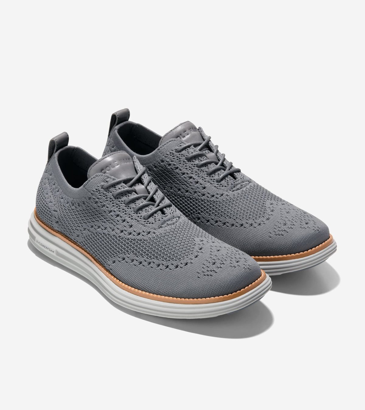 Men's ØriginalGrand Remastered Stitchlite™ Oxfords in Grey | Cole Haan