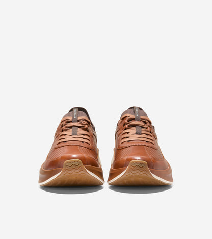 Men's GrandPrø All-Day Leather Running Shoes in Brown | Cole Haan