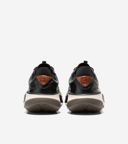 Men's GrandPrø All-Day Leather Running Shoes in Black | Cole Haan