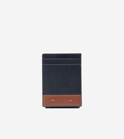 Men's Triboro Card Case in Blue | Cole Haan