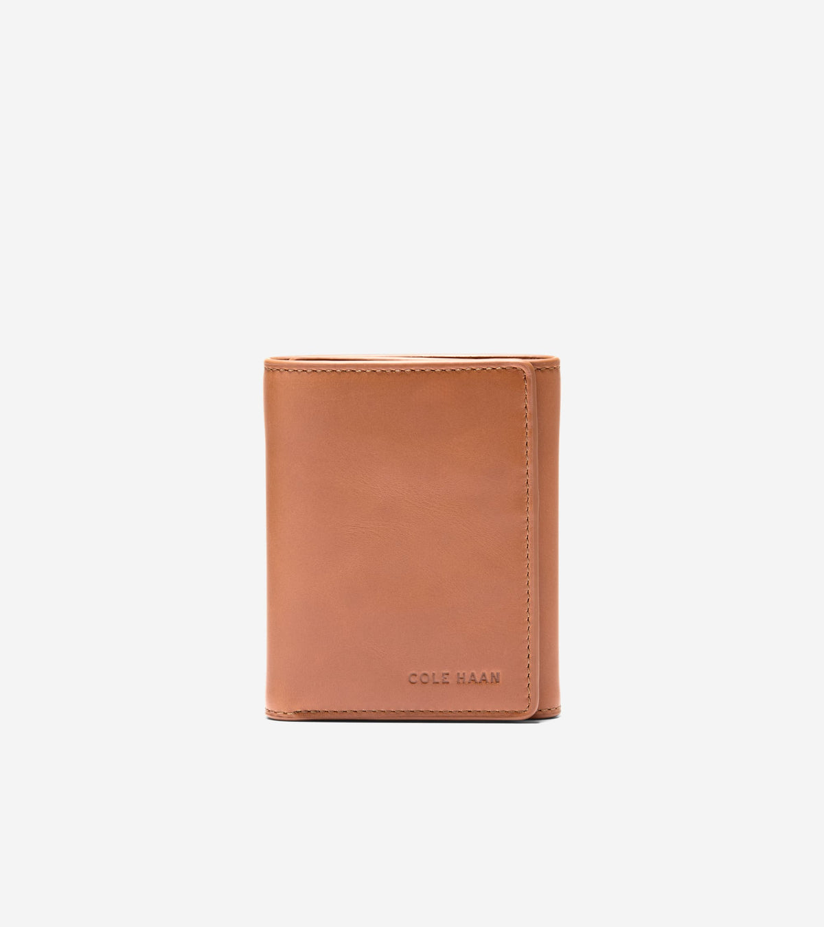 Men's Leather Trifold Wallet in Brown | Cole Haan
