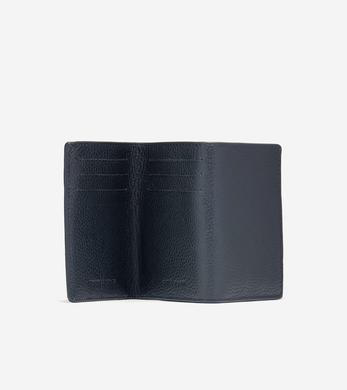 Men's Two Tone Z-Fold Wallet in Brown, blue | Cole Haan