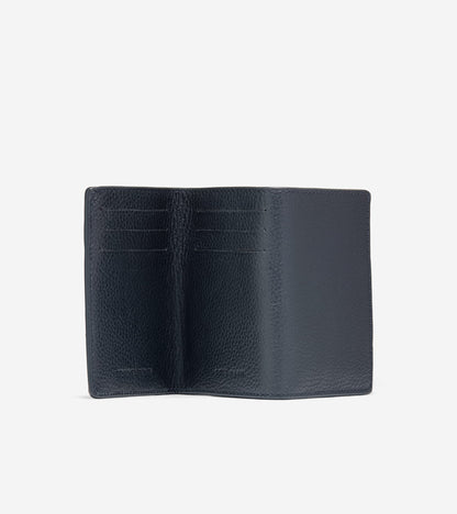Men's Two Tone Z-Fold Wallet in Brown, blue | Cole Haan