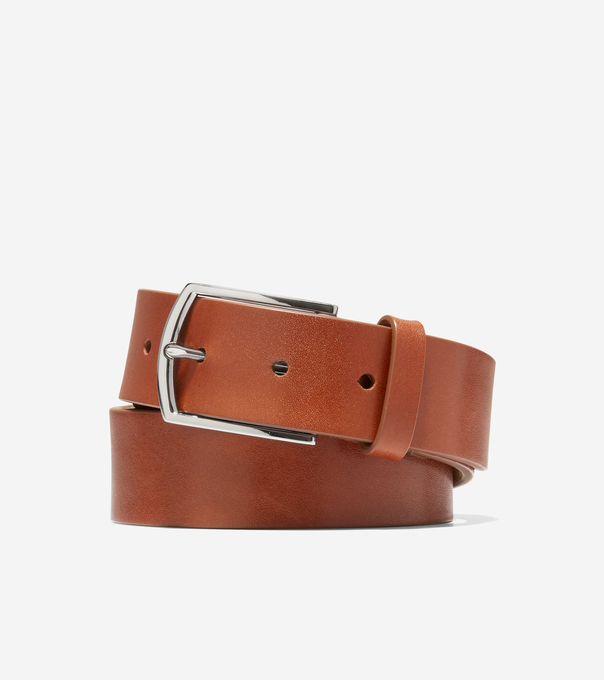 35MM Washington Perforated 35MM Belt in Brown | Cole Haan
