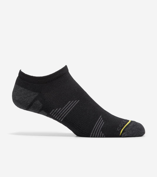 Men's ZERØGRAND Performance No-Show Socks in Black | Cole Haan
