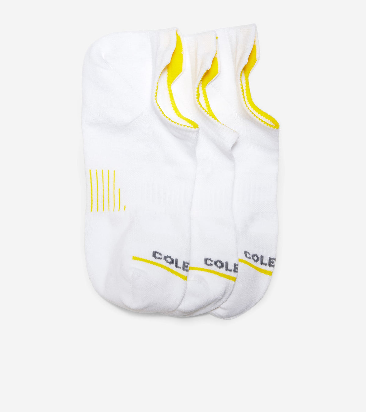 Men's ZERØGRAND 3-Pair Liner Socks in White | Cole Haan