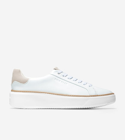 Women's GrandPrø Topspin Sneakers in White | Cole Haan