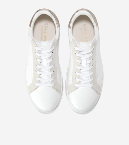Women's GrandPrø Breakaway Lace-To-Toe Sneakers in White | Cole Haan