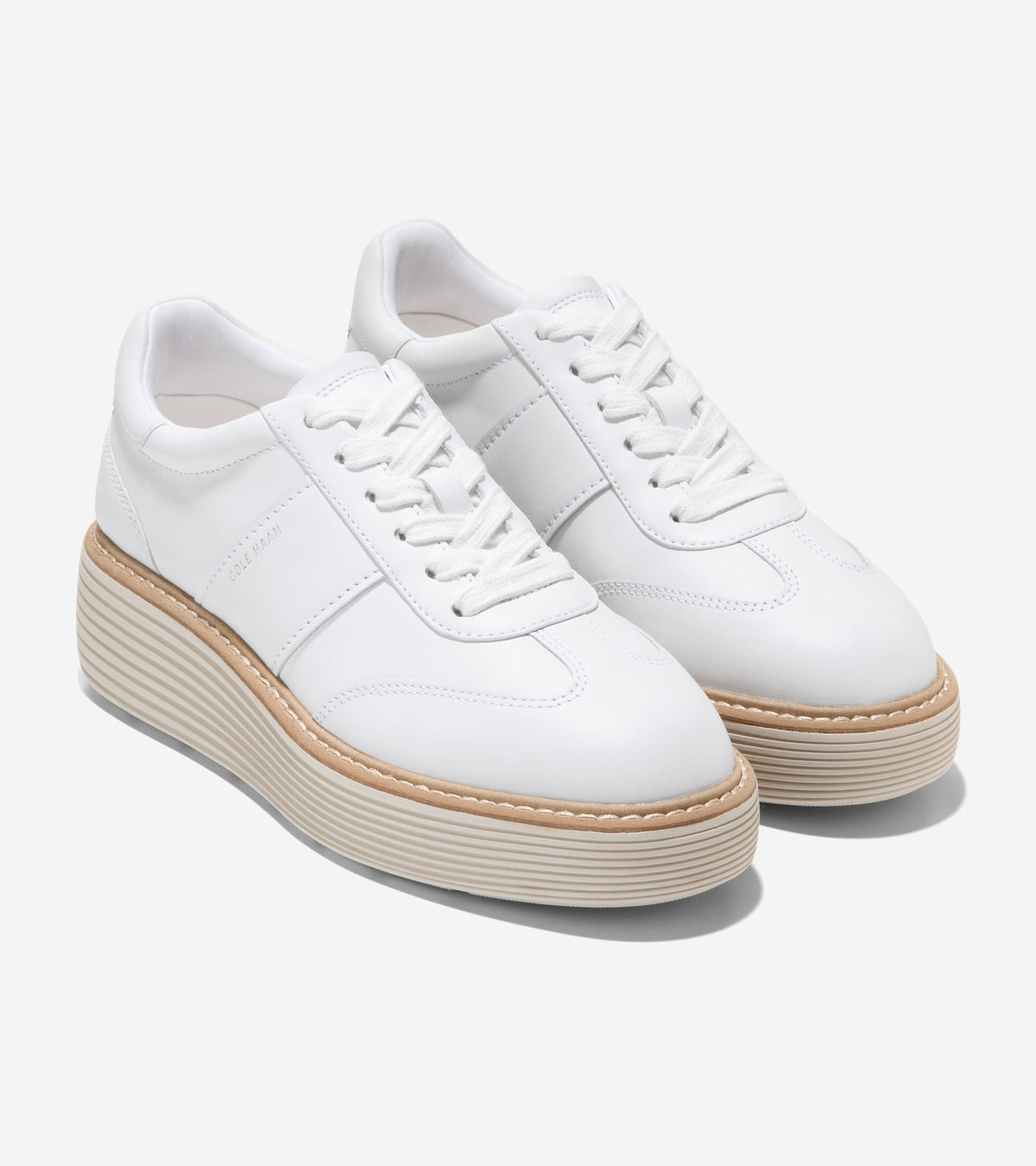 Women's ØriginalGrand Max Platform Sneakers in White | Cole Haan